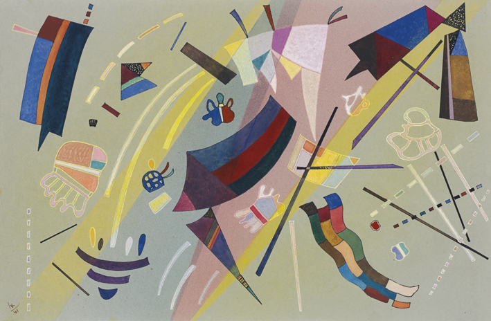  瓦西里·康丁斯基 wassily kandinsky ——无题2